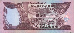 20 Emalangeni Commémoratif SWAZILAND  1989 P.17a NEUF