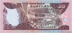20 Emalangeni SWASILAND  1990 P.21a ST