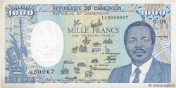 1000 Francs CAMERUN  1989 P.26a AU