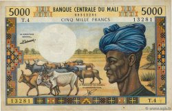 5000 Francs MALI  1972 P.14c pr.TTB