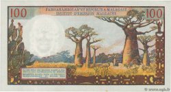 100 Francs - 20 Ariary MADAGASCAR  1966 P.057a UNC