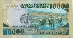 10000 Francs - 2000 Ariary MADAGASCAR  1988 P.074a TTB