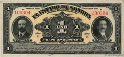 1 Peso MEXICO Hermosillo 1915 PS.1071 fST
