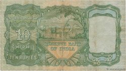 10 Rupees BURMA (VOIR MYANMAR)  1938 P.05 F