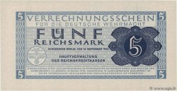 5 Reichsmark ALLEMAGNE  1942 P.M39 NEUF