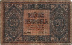 20 Korona HUNGARY  1919 P.042 F