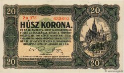 20 Korona HUNGARY  1920 P.061