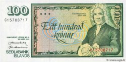 100 Kronur ISLANDE  1961 P.50a NEUF