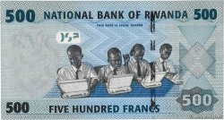 500 Francs RWANDA  2013 P.38 NEUF