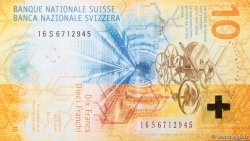 10 Francs SUISSE  2016 P.75a NEUF