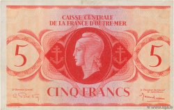 5 Francs AFRIQUE ÉQUATORIALE FRANÇAISE  1944 P.15c SPL+