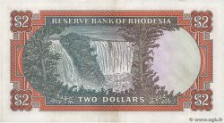 2 Dollars RHODÉSIE  1972 P.31f SUP