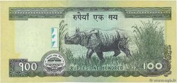 100 Rupees NÉPAL  2008 P.64b NEUF