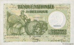 50 Francs - 10 Belgas BELGIQUE  1945 P.106 pr.NEUF