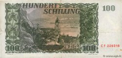 100 Schilling AUTRICHE  1954 P.133a TB
