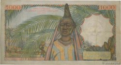 1000 Francs AFRIQUE OCCIDENTALE FRANÇAISE (1895-1958)  1955 P.48 TTB+