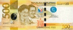 500 Piso Remplacement PHILIPPINES  2010 P.210ar NEUF