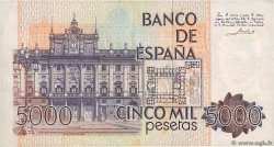 5000 Pesetas SPAIN  1979 P.160 F