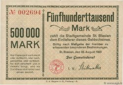 500000 Mark ALLEMAGNE St. Blasien 1923  TTB