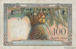 100 Francs DJIBOUTI  1952 P.26 TB+
