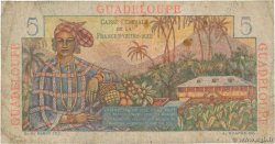 5 Francs Bougainville GUADELOUPE  1946 P.31 TB