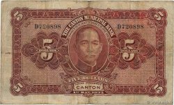 5 Dollars CHINE  1933 PS.2279c TB