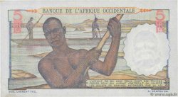 5 Francs AFRIQUE OCCIDENTALE FRANÇAISE (1895-1958)  1943 P.36 SPL