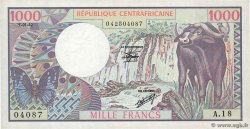1000 Francs CENTRAFRIQUE  1982 P.10 SPL
