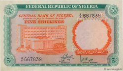 5 Shillings NIGERIA  1968 P.10a SUP
