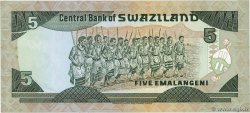 5 Emalangeni SWAZILAND  1987 P.14a NEUF
