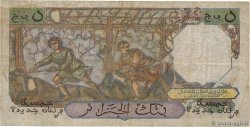 5 Nouveaux Francs ALGÉRIE  1959 P.118a TB