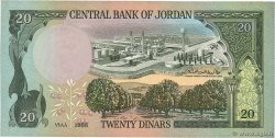 20 Dinars JORDANIE  1988 P.21c SUP