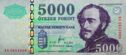 5000 Forint HONGRIE  2008 P.199a SUP