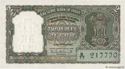 2 Rupees INDIA  1967 P.031 AU