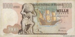 1000 Francs BELGIQUE  1973 P.136b TB