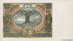 100 Zlotych POLEN  1934 P.075a fST