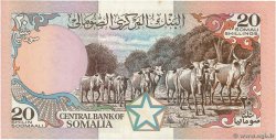 20 Shillings SOMALI DEMOCRATIC REPUBLIC  1983 P.33a UNC-