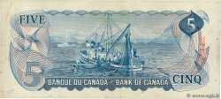 5 Dollars CANADA  1972 P.087a BB