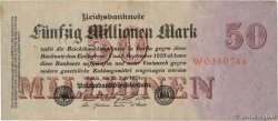 50 Millions Mark GERMANY  1923 P.098a F