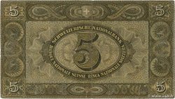 5 Francs SUISSE  1936 P.11h F-