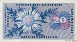 20 Francs SUISSE  1956 P.46d MBC
