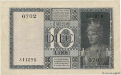 10 Lire ITALIE  1944 P.025c TTB+