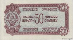 50 Dinara YUGOSLAVIA  1944 P.052b AU