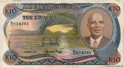 10 Kwacha MALAWI  1986 P.21a VF