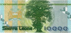 10000 Leones SIERRA LEONE  2007 P.29b FDC