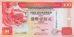 100 Dollars HONG KONG  1998 P.203b XF