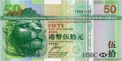 50 Dollars HONG KONG  2009 P.208f NEUF