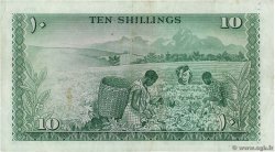 10 Shillings KENYA  1967 P.02b VF