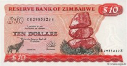 10 Dollars ZIMBABWE  1994 P.03e NEUF