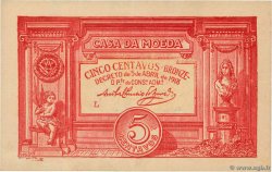 5 Centavos PORTUGAL  1918 P.098
